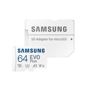 Card de memorie MicroSD 64GB Samsung Evo Plus, MB-MC64KA/EU