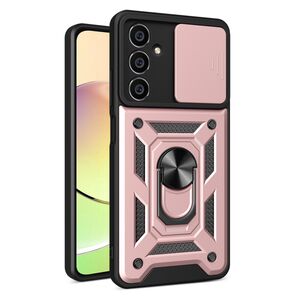 Husa pentru Samsung Galaxy A05s cu inel Ring Armor Kickstand Tough, protectie camera, rose gold