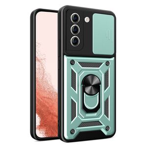 Husa pentru Samsung Galaxy S22 Plus cu inel Ring Armor Kickstand Tough, protectie camera, verde
