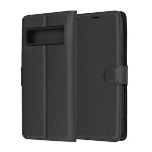 Husa Google Pixel 8 Pro Techsuit Leather Book tip carte, negru