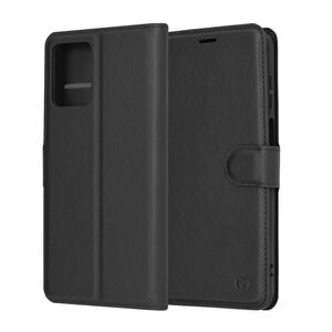 Husa Motorola Moto G13 / G23 Techsuit Leather Book tip carte, negru