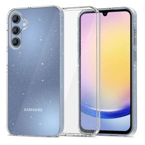Husa sclipici Samsung Galaxy A25 5G Sparkle Skin, transparenta