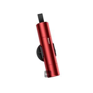 Ciocan urgenta parbriz auto Baseus, 2in1, rosu, CRSFH-09