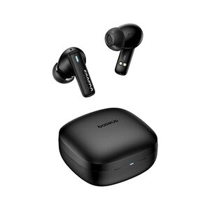 Casti wireless waterproof, TWS, in-ear Baseus Bowie E19, negru