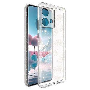 Husa sclipici Motorola Edge 40 Neo Techsuit SparkleSkin, transparenta