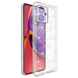 Husa pentru Motorola Moto G14 Techsuit - sparkleskin series - clear