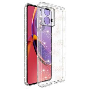 Husa pentru Motorola Moto G84 Techsuit - sparkleskin series - clear