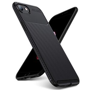 Husa iPhone 7 / 8 Techsuit CarbonFiber, negru