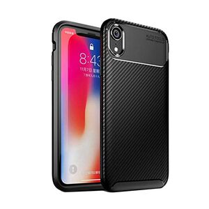 Husa iPhone XR Techsuit CarbonFiber, negru