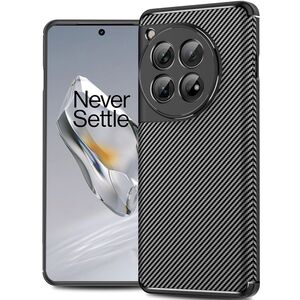 Husa OnePlus 12 Techsuit CarbonFiber, negru