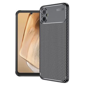 Husa Samsung Galaxy A05 Techsuit CarbonFiber, negru