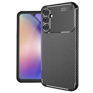 Husa Samsung Galaxy A25 5G Techsuit CarbonFiber, negru