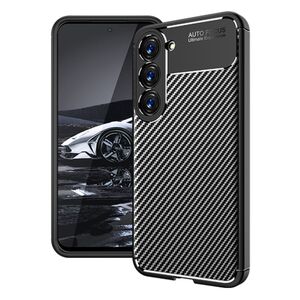 Husa Samsung Galaxy S23 Plus Techsuit CarbonFiber, negru