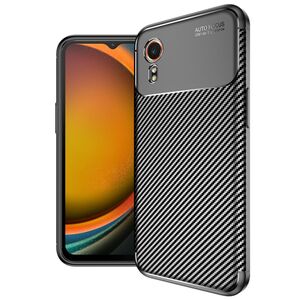 Husa Samsung Galaxy Xcover7 Techsuit CarbonFiber, negru