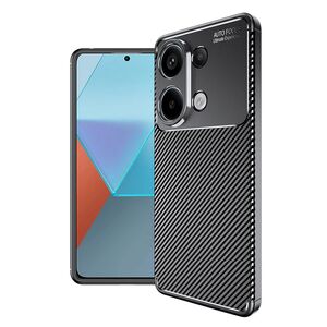 Husa Xiaomi Redmi Note 13 4G Techsuit CarbonFiber, negru
