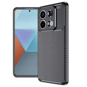 Husa Xiaomi Redmi Note 13 Pro 5G Techsuit CarbonFiber, negru