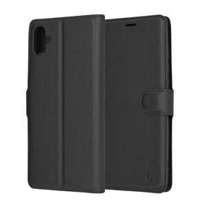 Husa Samsung Galaxy A04e Techsuit Leather Folio, negru