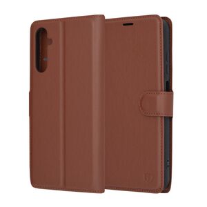 Husa Samsung Galaxy A05s Techsuit Leather Folio, maro