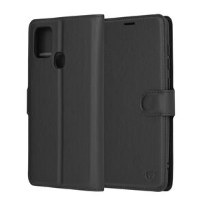Husa Samsung Galaxy A21s Techsuit Leather Folio, negru