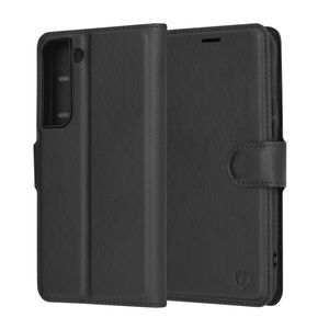 Husa Samsung Galaxy S22 5G Techsuit Leather Folio, negru