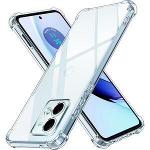 Husa pentru Motorola Moto G84 Anti-Shock 1.5mm, Reinforced 4 corners, transparent