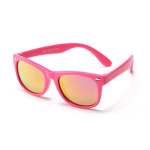 Ochelari de soare pentru copii 3-8 ani Techsuit D802, roz / roz