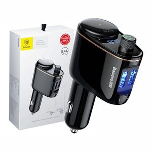 Transmitator auto Bluetooth, incarcator masina Baseus S-06