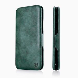 Husa 360° Huawei Pura 70 Pro Techsuit Safe Wallet Plus, verde