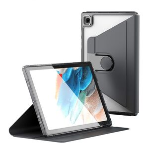 Husa pentru Samsung Galaxy Tab A7 10.4 inch rotativa de tip stand cu functie sleep/wake-up, negru