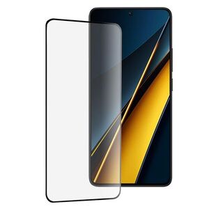 Folie din sticla pentru Xiaomi Poco X6 Pro, full-face Tempered Glass, margini negre