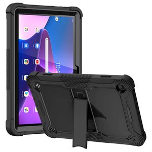 [Pachet 360°] Husa + folie sticla Lenovo Tab M10 3rd Gen (TB328FU/TB328XU) Techsuit Rugged TabShell, negru