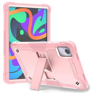 [Pachet 360°] Husa + folie din sticla pentru  Lenovo Tab M11 Rugged Heavy Duty - roz