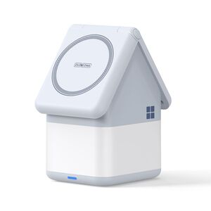 Statie incarcare 2 in 1 wireless pentru Apple Duzzona W20, 15W, bleu