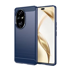 Husa pentru Honor 200 Pro Carbon Liquid Silicone, navy blue
