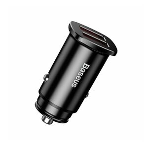 Incarcator auto Baseus Fast Charge 2x USB, negru, CCALL-DS01