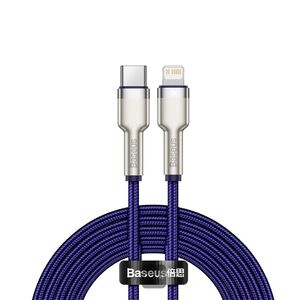 Cablu de date Type C Baseus, 20W, 2m, mov, CATLJK-B05