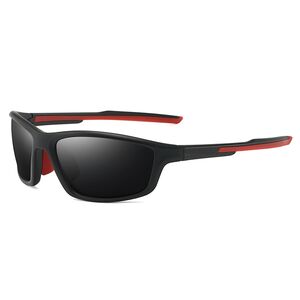 Ochelari cu protectie solara de ciclism Techsuit 3047, rosu