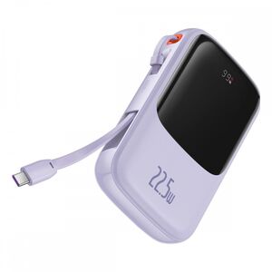 Acumulator extern 20000mAh Baseus cu cablu tip C, PPQD030105