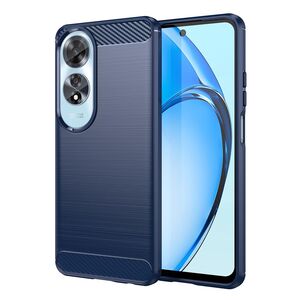 Husa pentru Oppo A60 Carbon Liquid Silicone, navy blue