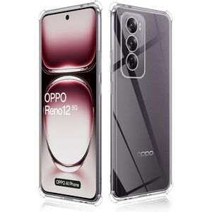 Husa pentru Oppo Reno 12 Anti-Shock 1.5mm reinforced 4 corners, transparent