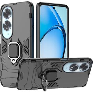Husa pentru Oppo A60 cu inel Ring Armor Kickstand Tough, negru