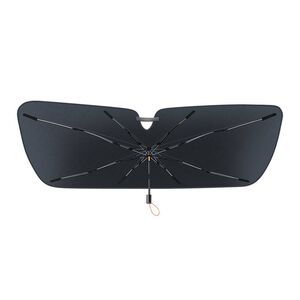 Parasolar auto pliabil tip umbrela Baseus 131 x 69mm, negru, CRKX000001