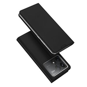 Husa pentru Xiaomi Poco F6 Pro tip carte Dux Ducis Skin Pro, negru