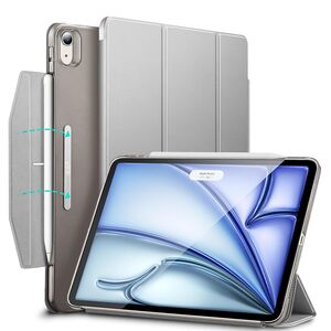 Husa iPad Air 13 2025 / 2024 M3, M2) ESR Ascend Trifold, gri frost