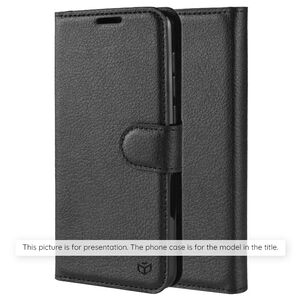 Husa pentru Motorola Edge 50 Pro Wallet tip carte, negru