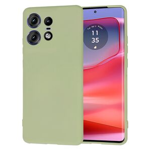 Husa silicon Motorola Edge 50 Pro Techsuit SoftFlex, verde