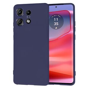 Husa silicon Motorola Edge 50 Pro Techsuit SoftFlex, bleumarin
