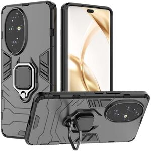 Husa pentru Honor 200 Pro cu inel Ring Armor Kickstand Tough, negru