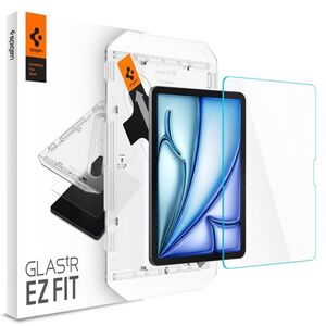 Folie sticla iPad Air 11 2024 / 2025​ M2, M3 Spigen Glas.t R Ez Fit 9H, transparenta