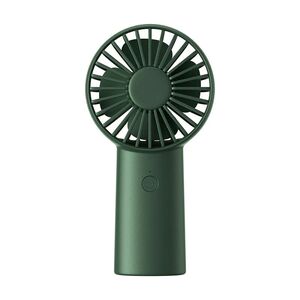 Ventilator portabil cu baterie de 4000mAh, timp de functionare 4-12 ore, 3 viteze, reîncărcabil, USB-C pentru casă, exterior, verde